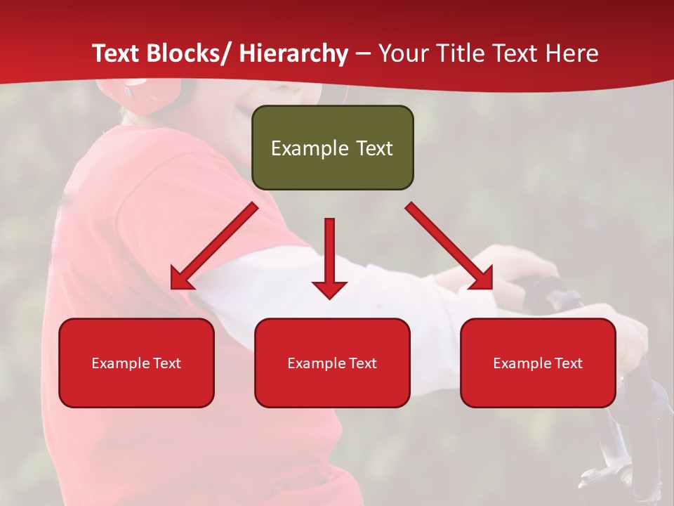 Outdoor Young Kid PowerPoint Template