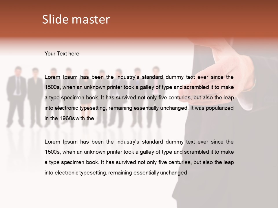 Deal Corporate Employment PowerPoint Template