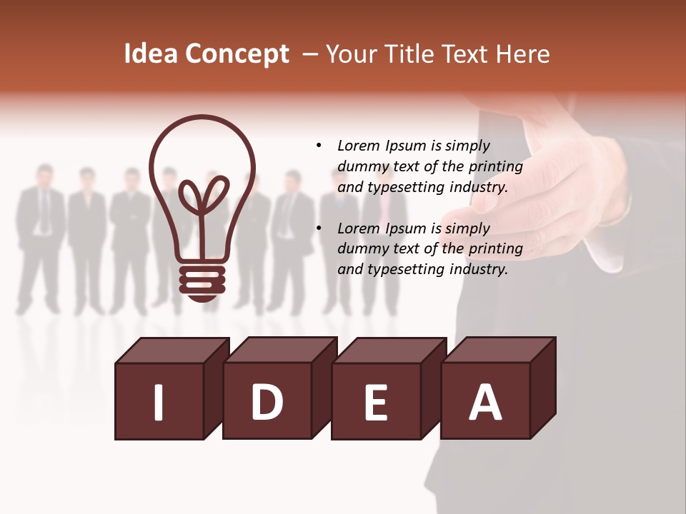 Deal Corporate Employment PowerPoint Template