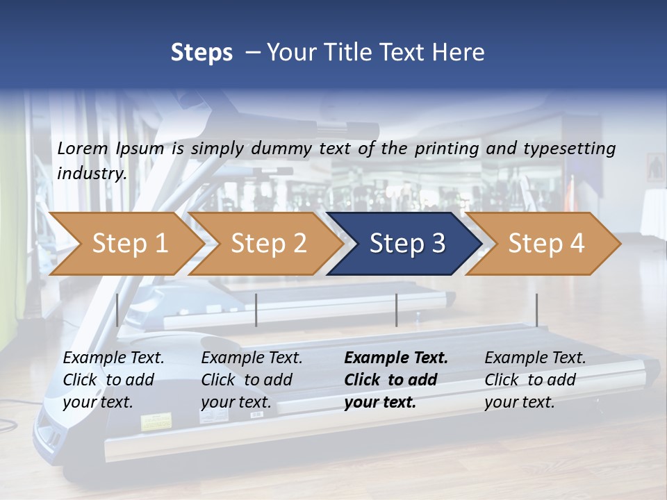 Lifestyle Shoes View PowerPoint Template