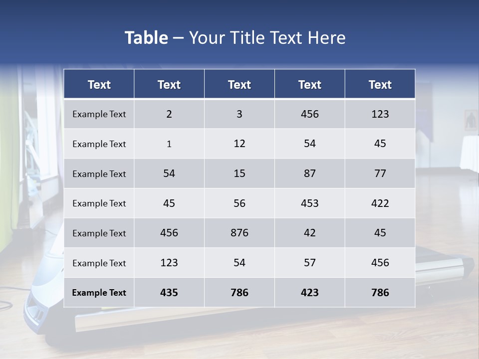 Lifestyle Shoes View PowerPoint Template