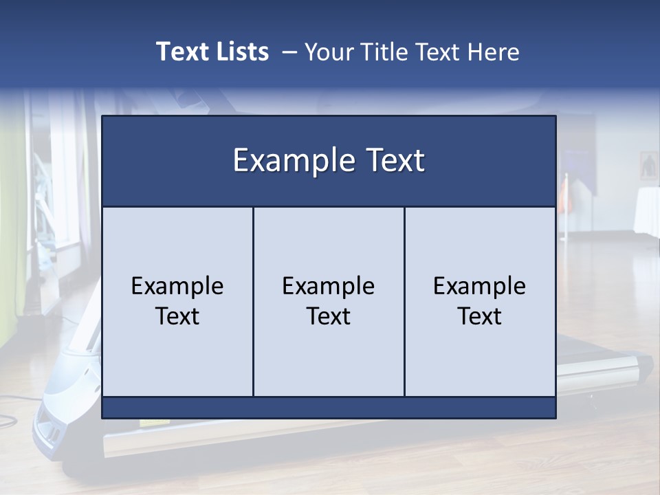 Lifestyle Shoes View PowerPoint Template