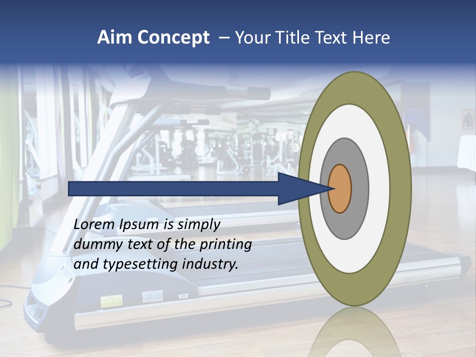 Lifestyle Shoes View PowerPoint Template