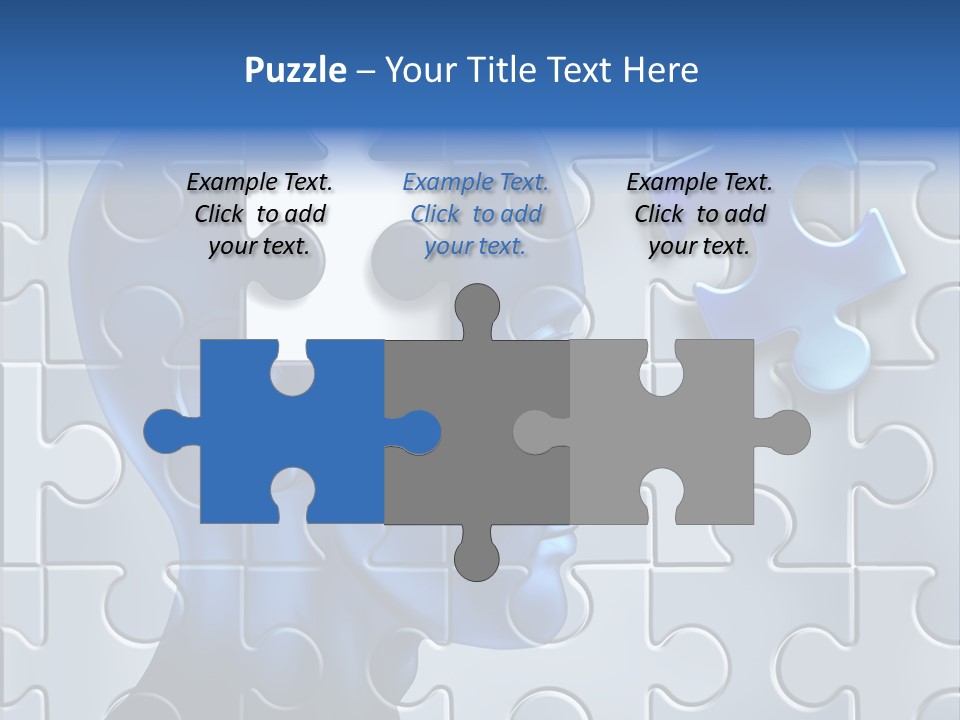 Damage Neurons People PowerPoint Template