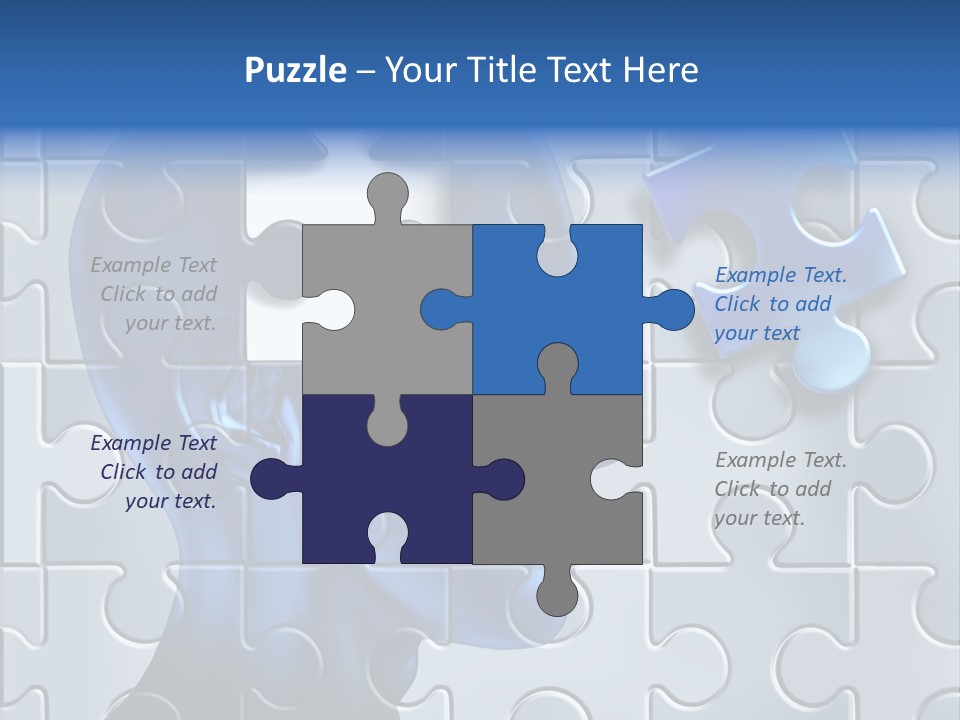 Damage Neurons People PowerPoint Template