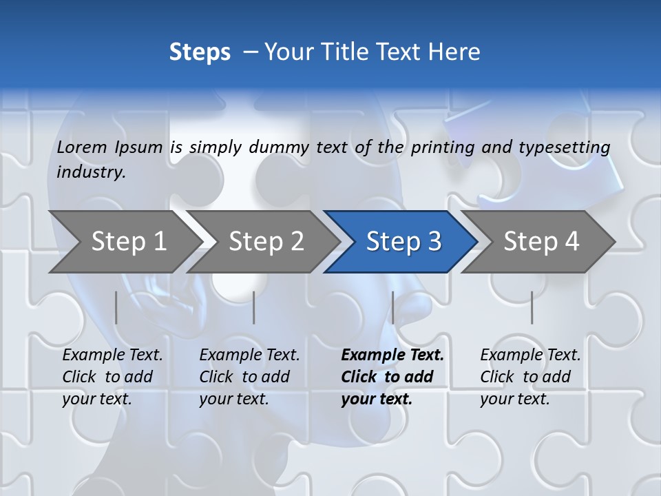 Damage Neurons People PowerPoint Template