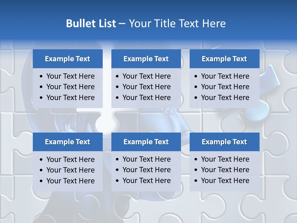 Damage Neurons People PowerPoint Template
