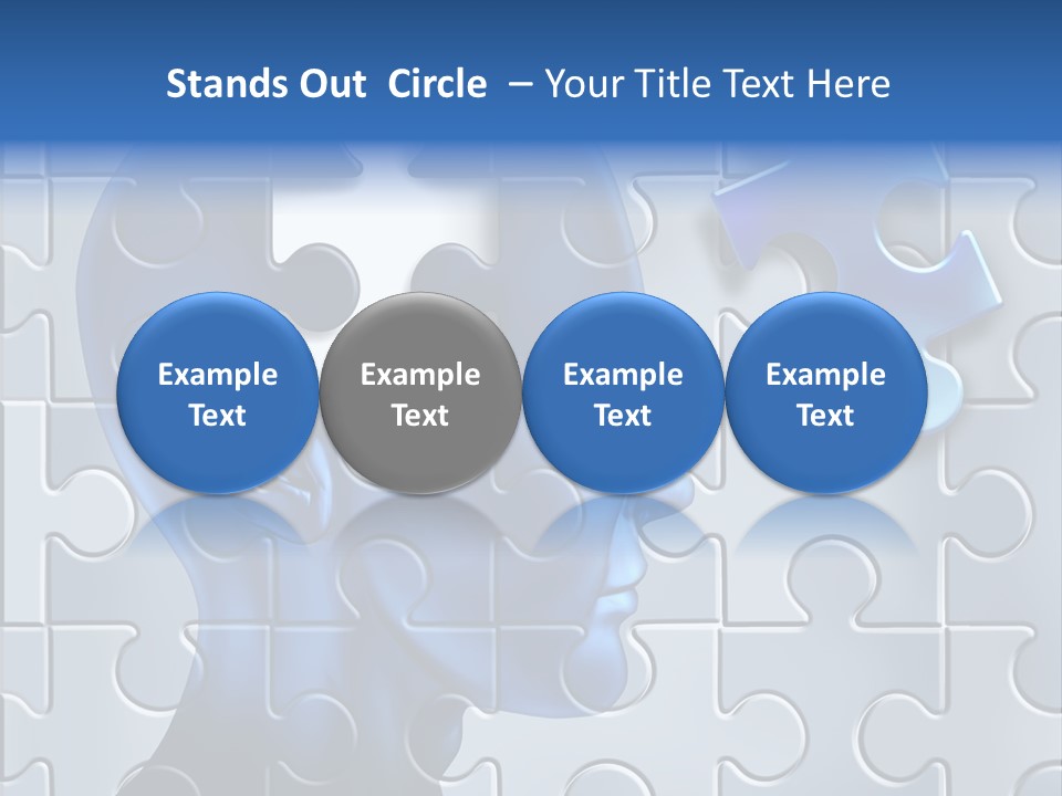 Damage Neurons People PowerPoint Template