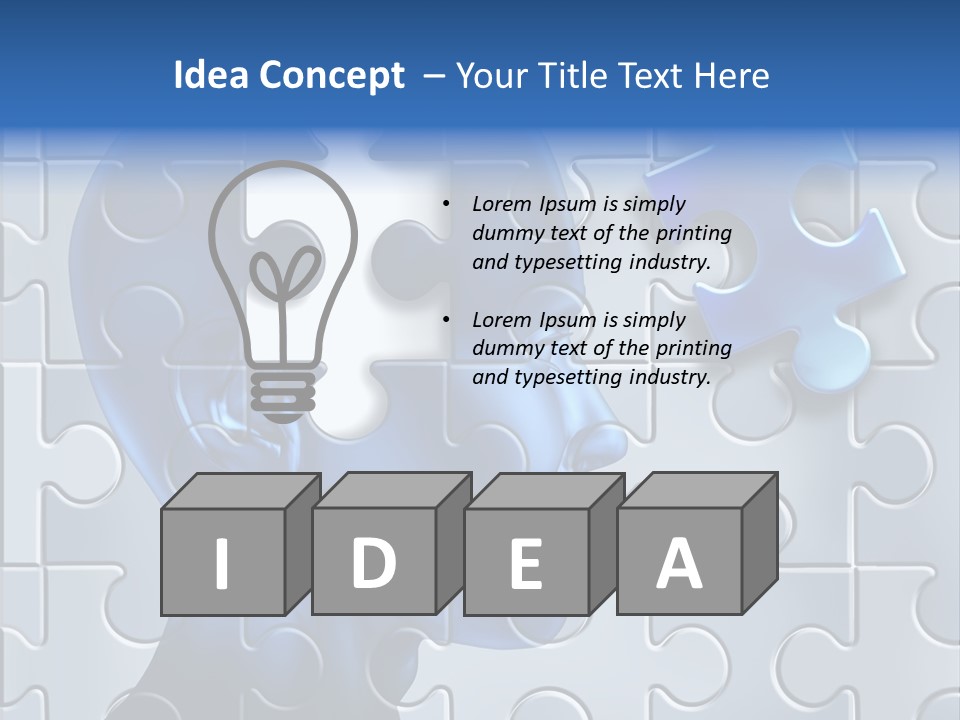 Damage Neurons People PowerPoint Template