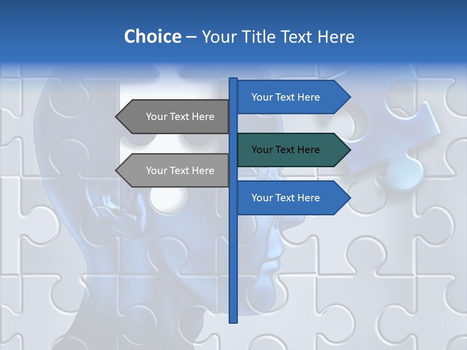 Damage Neurons People PowerPoint Template