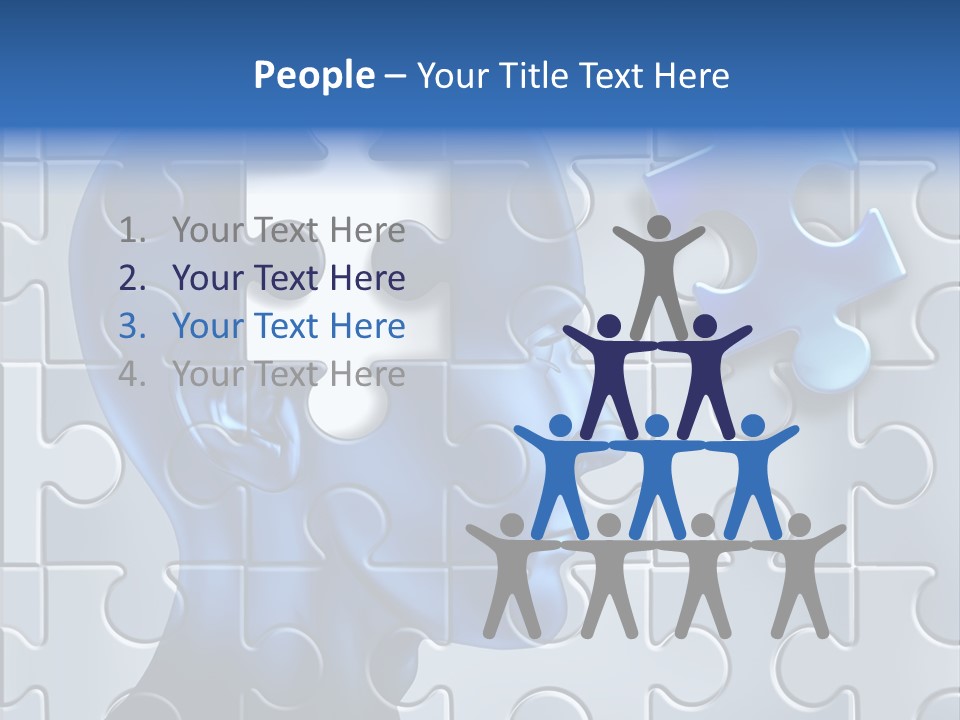 Damage Neurons People PowerPoint Template