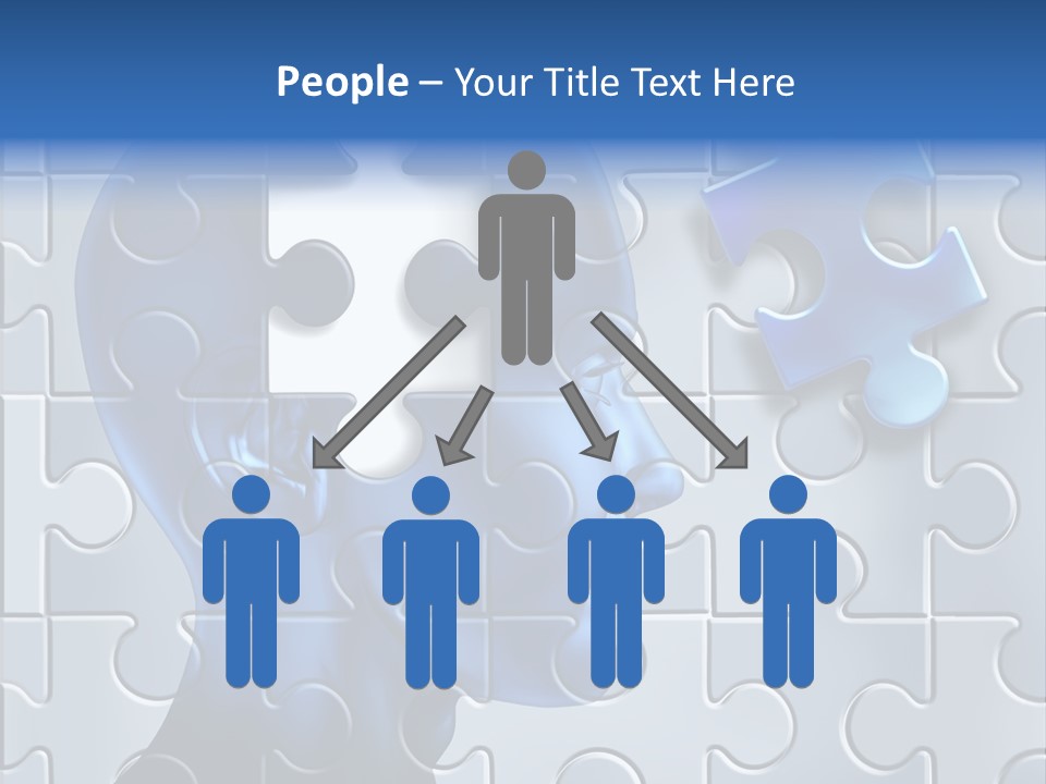 Damage Neurons People PowerPoint Template