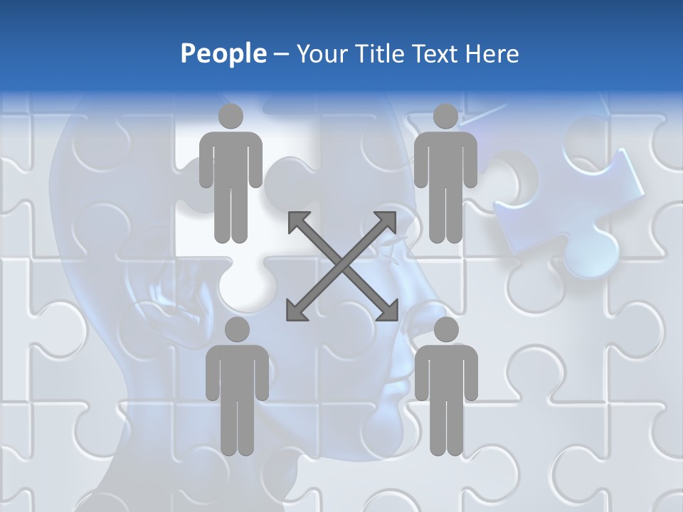 Damage Neurons People PowerPoint Template