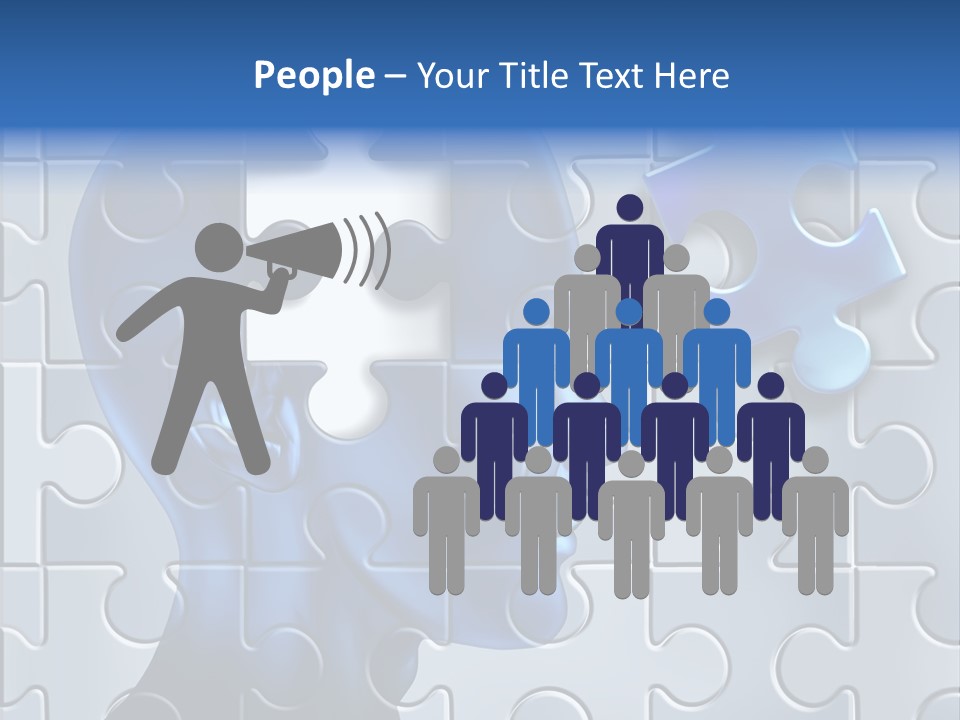 Damage Neurons People PowerPoint Template