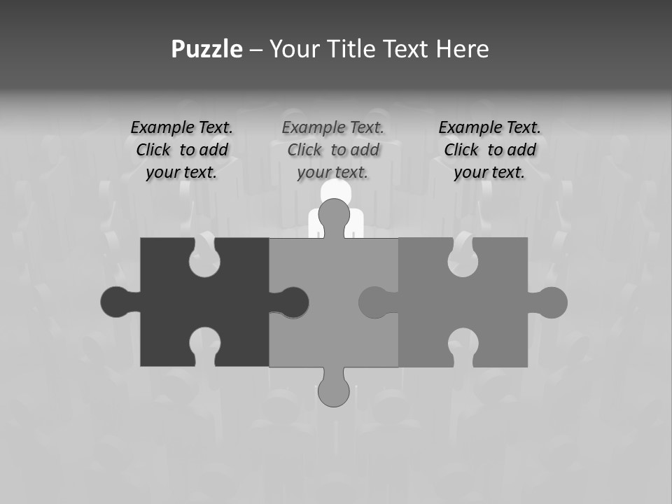 Team Circle Challenge PowerPoint Template