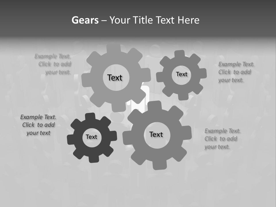 Team Circle Challenge PowerPoint Template