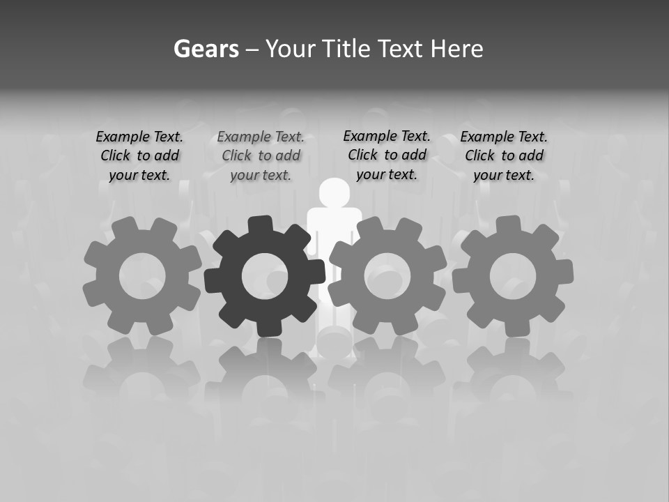 Team Circle Challenge PowerPoint Template