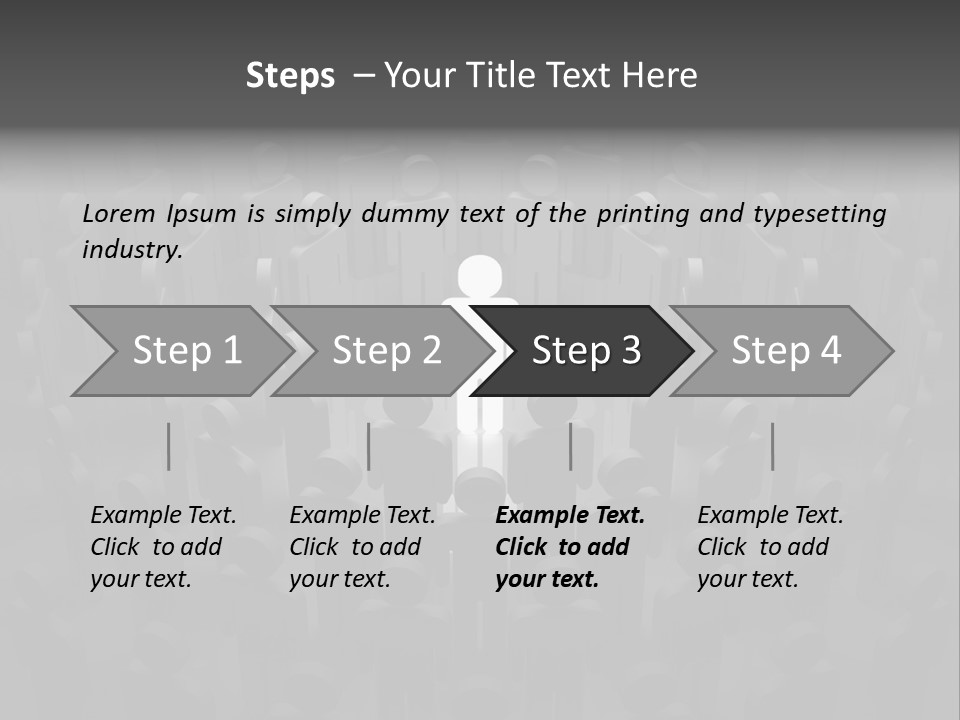 Team Circle Challenge PowerPoint Template