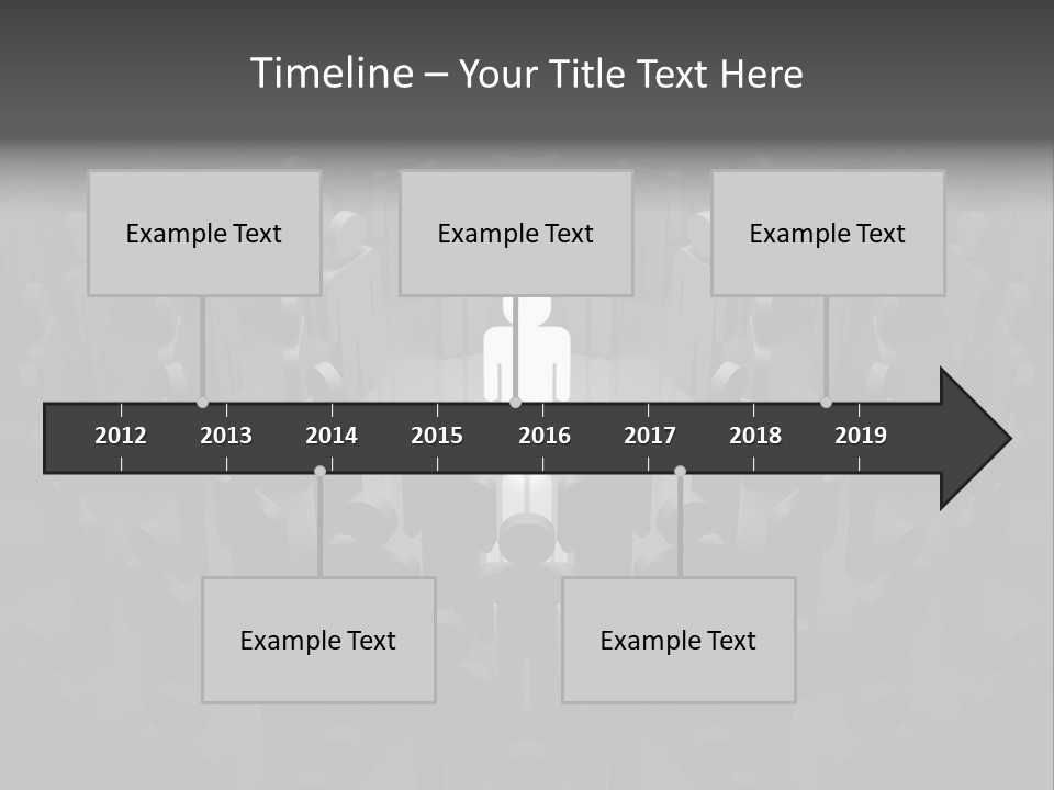 Team Circle Challenge PowerPoint Template