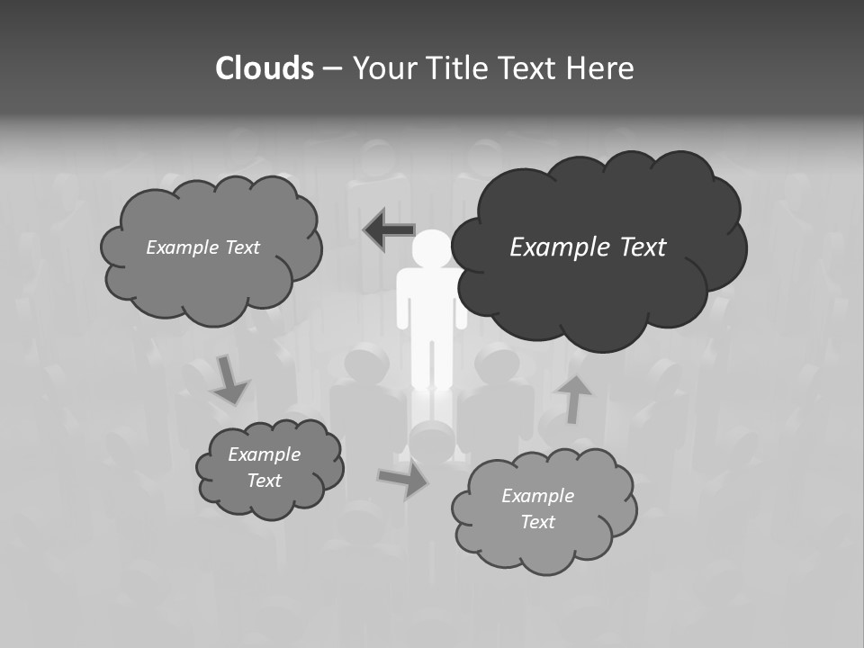 Team Circle Challenge PowerPoint Template
