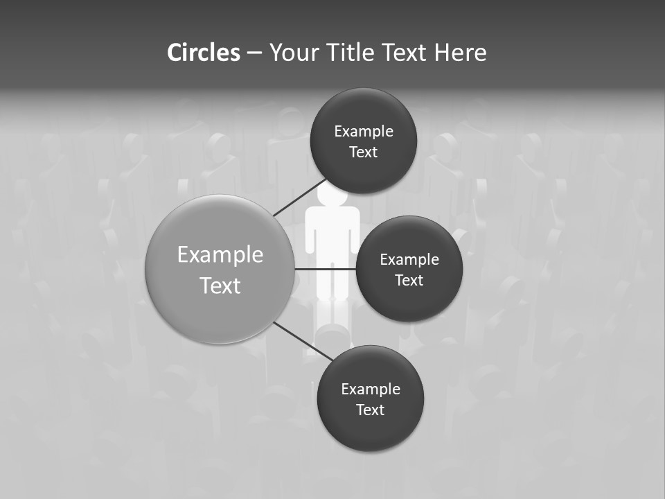 Team Circle Challenge PowerPoint Template