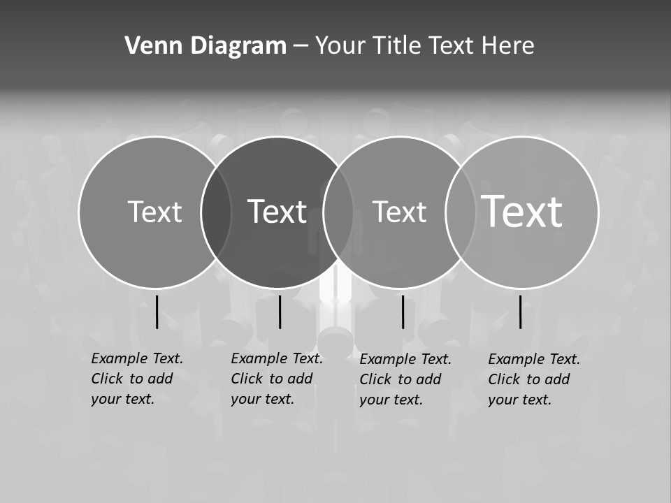 Team Circle Challenge PowerPoint Template