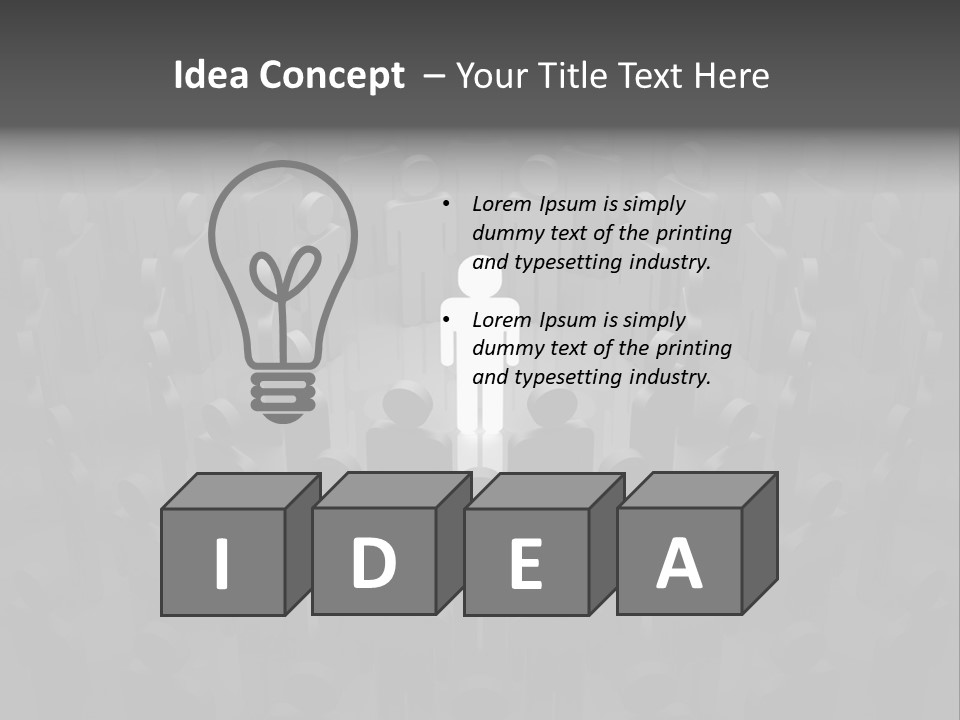 Team Circle Challenge PowerPoint Template
