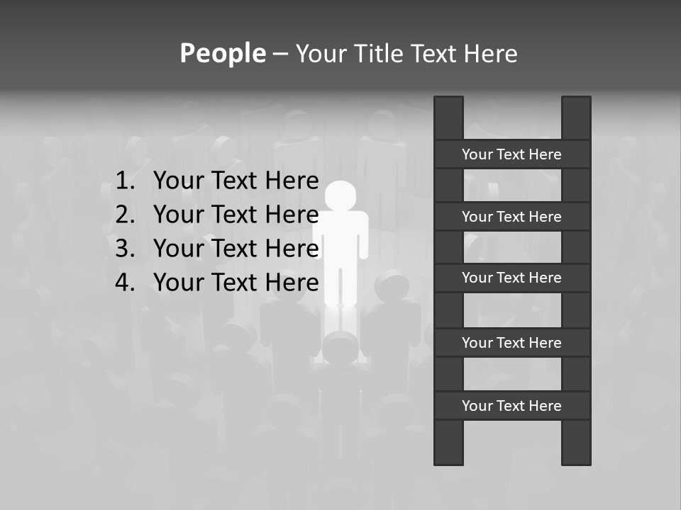 Team Circle Challenge PowerPoint Template