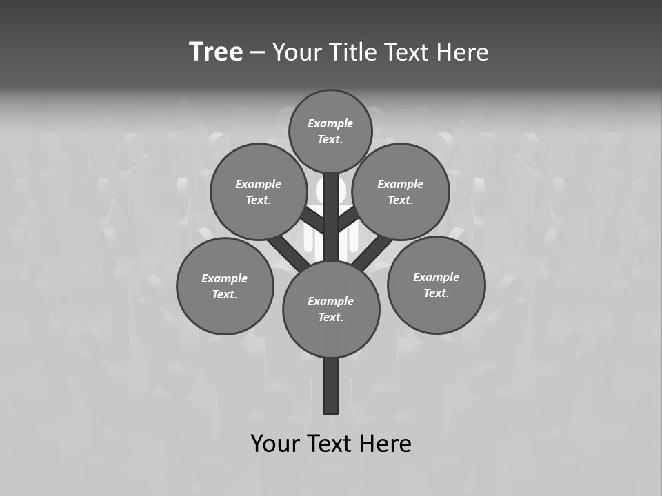 Team Circle Challenge PowerPoint Template