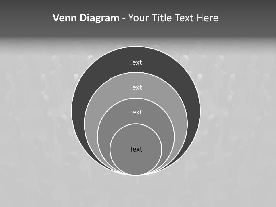 Team Circle Challenge PowerPoint Template