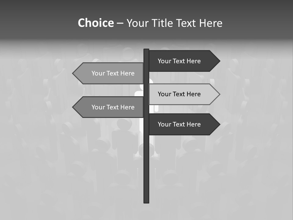Team Circle Challenge PowerPoint Template