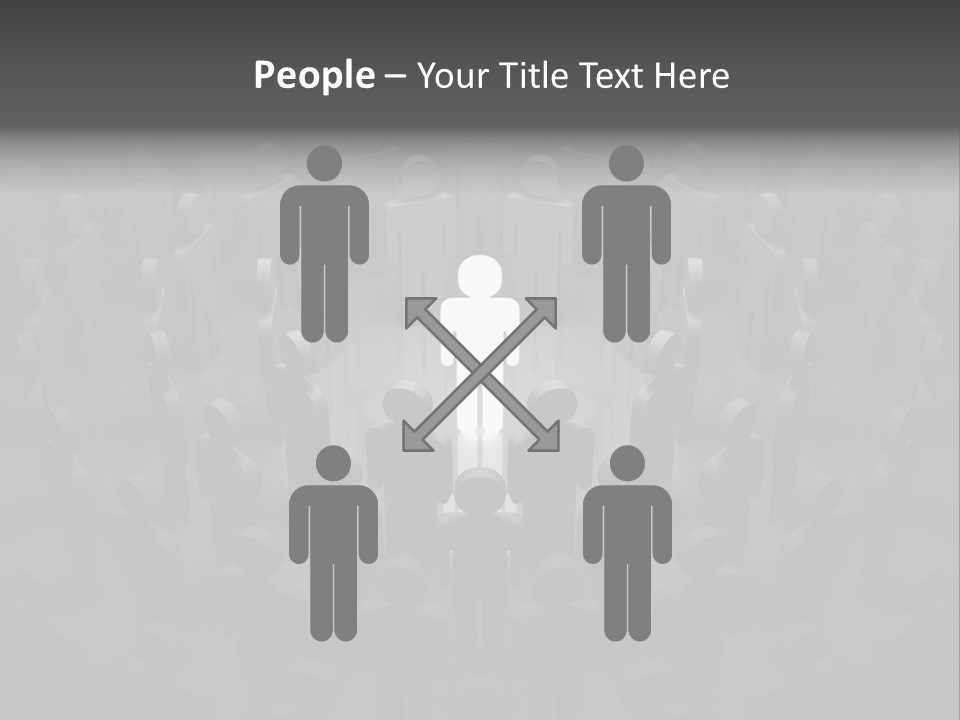 Team Circle Challenge PowerPoint Template