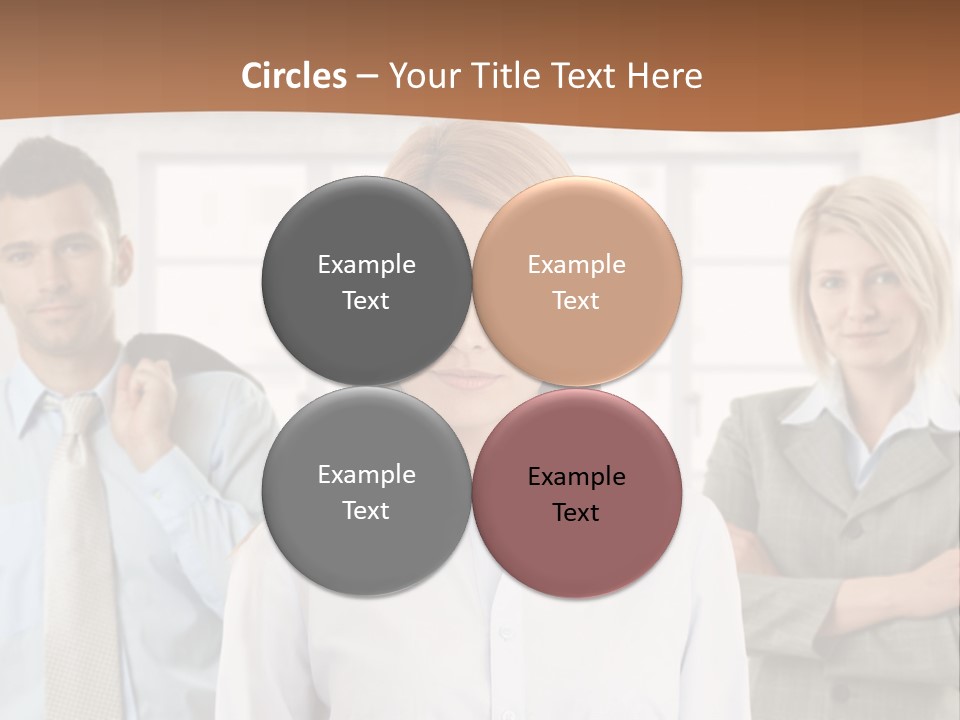 Caucasian Employment  PowerPoint Template