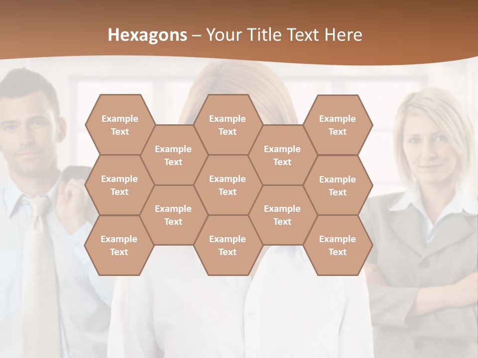 Caucasian Employment  PowerPoint Template