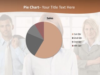 Caucasian Employment  PowerPoint Template