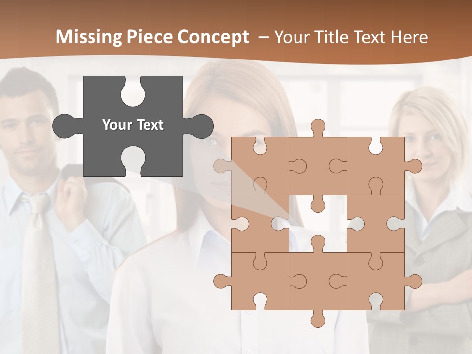 Caucasian Employment  PowerPoint Template