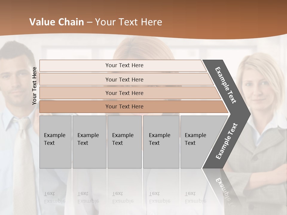 Caucasian Employment  PowerPoint Template