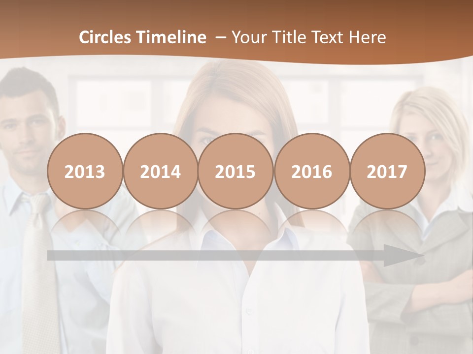 Caucasian Employment  PowerPoint Template