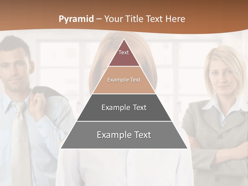 Caucasian Employment  PowerPoint Template