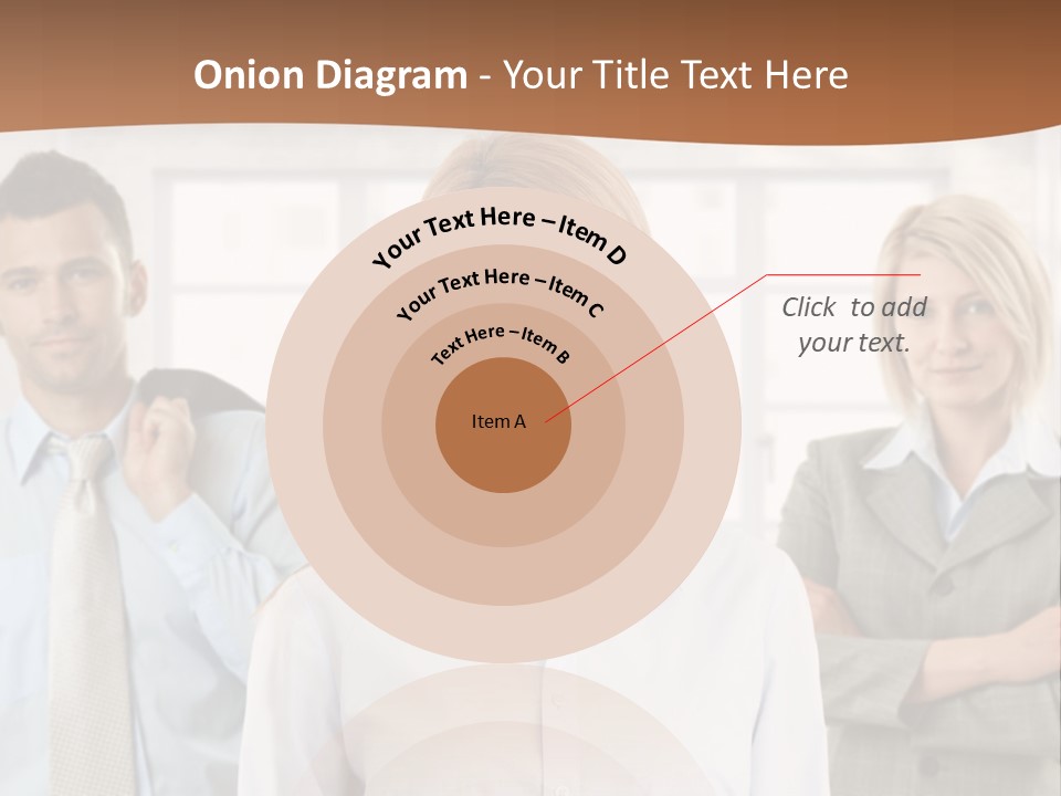 Caucasian Employment  PowerPoint Template