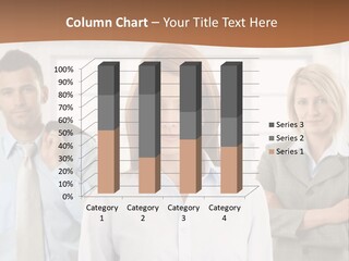 Caucasian Employment  PowerPoint Template