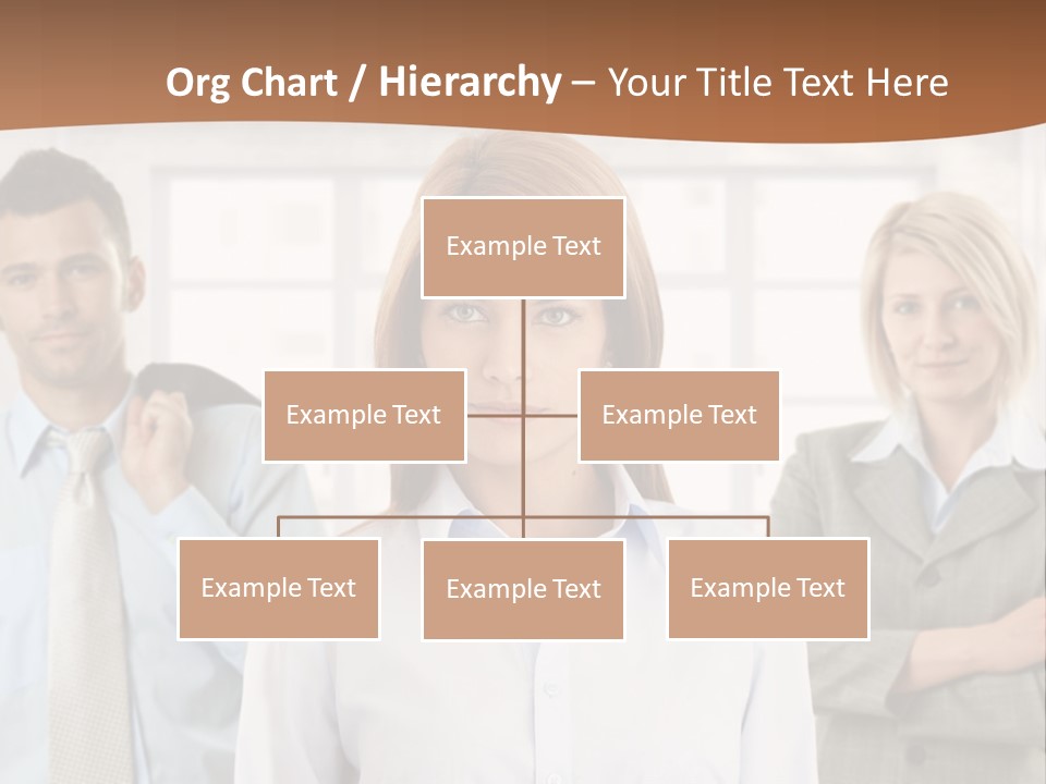 Caucasian Employment  PowerPoint Template