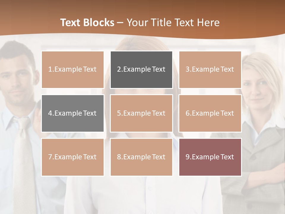 Caucasian Employment  PowerPoint Template