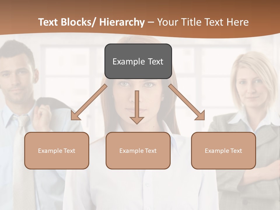 Caucasian Employment  PowerPoint Template