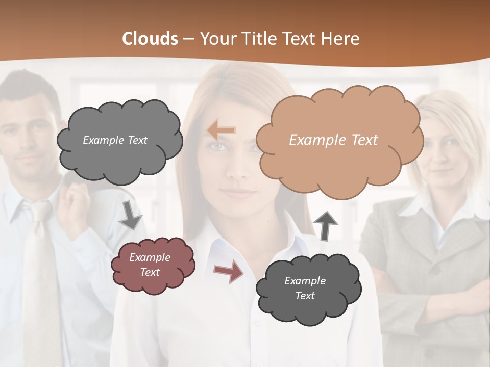 Caucasian Employment  PowerPoint Template