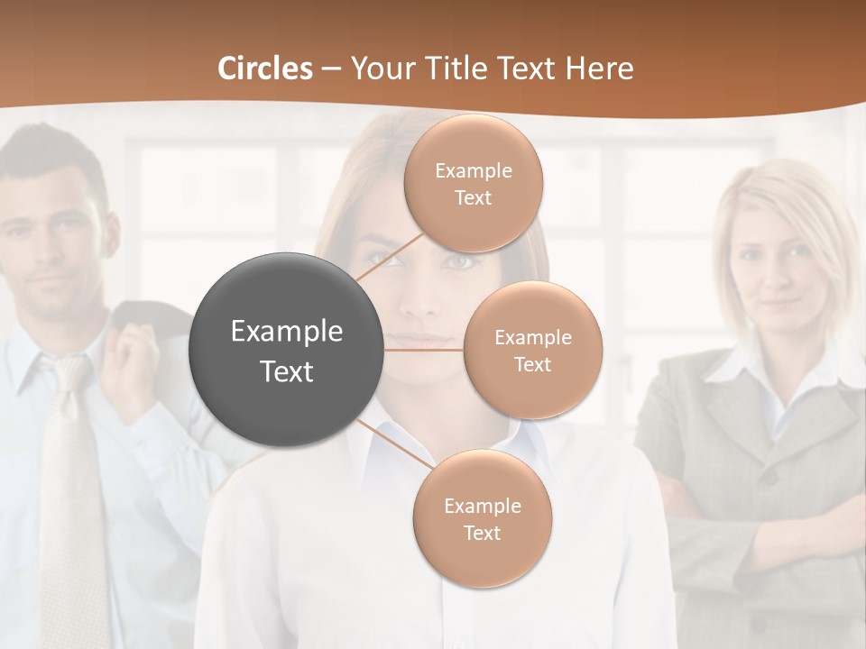 Caucasian Employment  PowerPoint Template