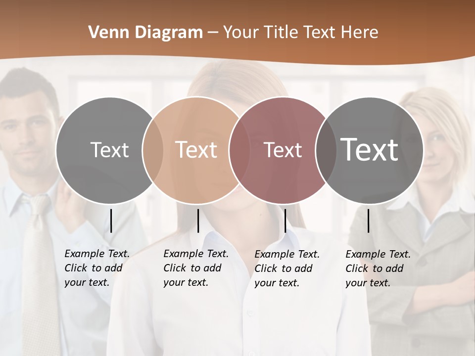 Caucasian Employment  PowerPoint Template