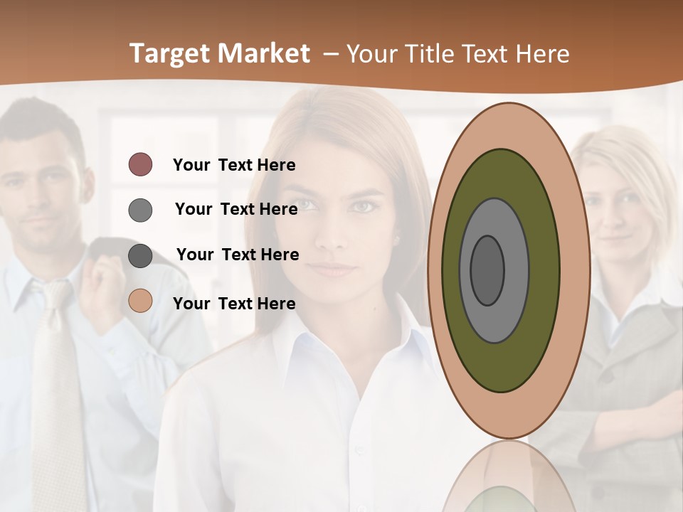 Caucasian Employment  PowerPoint Template