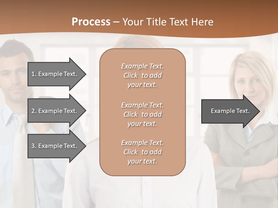 Caucasian Employment  PowerPoint Template