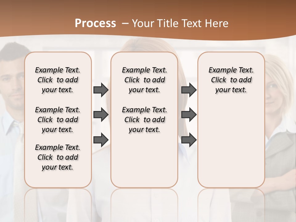 Caucasian Employment  PowerPoint Template